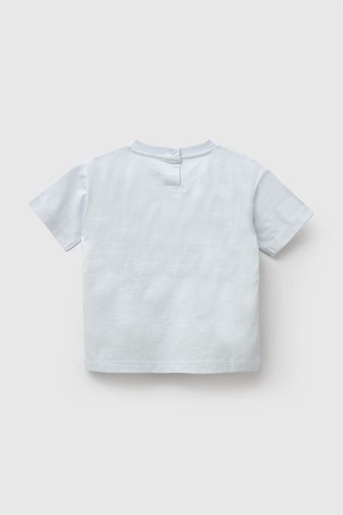 Polo hipopotamo niño celeste 6-9M a 4-5A