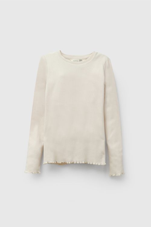 Polo niña beige 3-4A a 12-13A