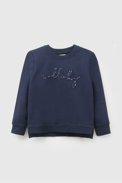 Polera colloky niña azul marino 3-4A a 12-13A