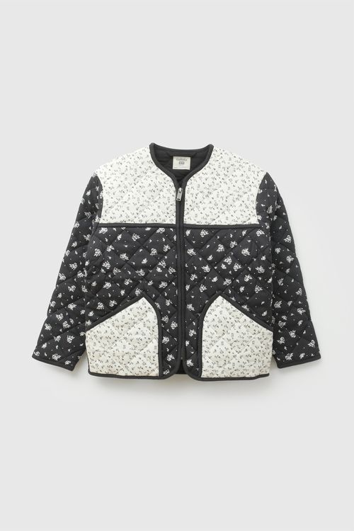 Chaqueta acolchada niña marengo 3-4A a 12-13A