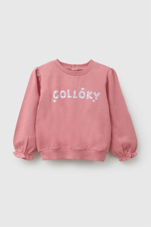 Polera colloky niña rosado 6-9M a 4-5A