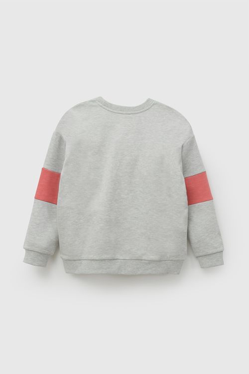 Polera colloky niño gris 3-4A a 12-13A