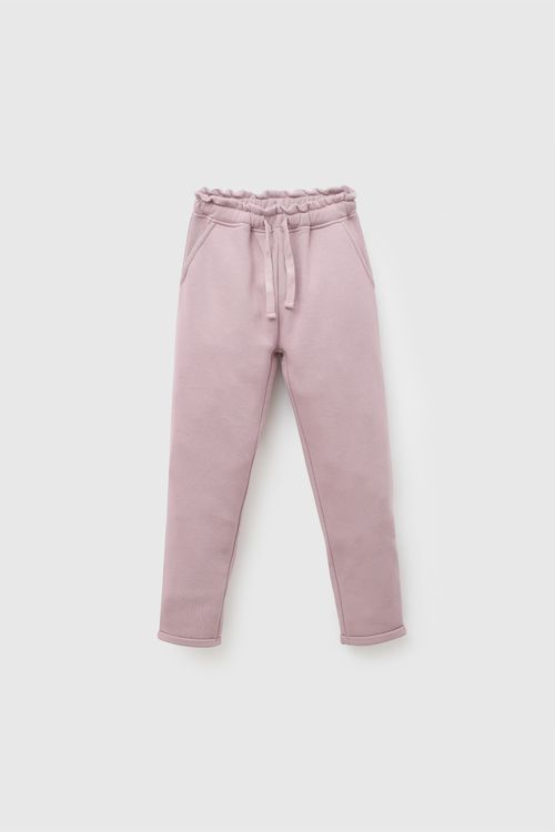 Pantalon buzo niña purpura 3-4A a 12-13A