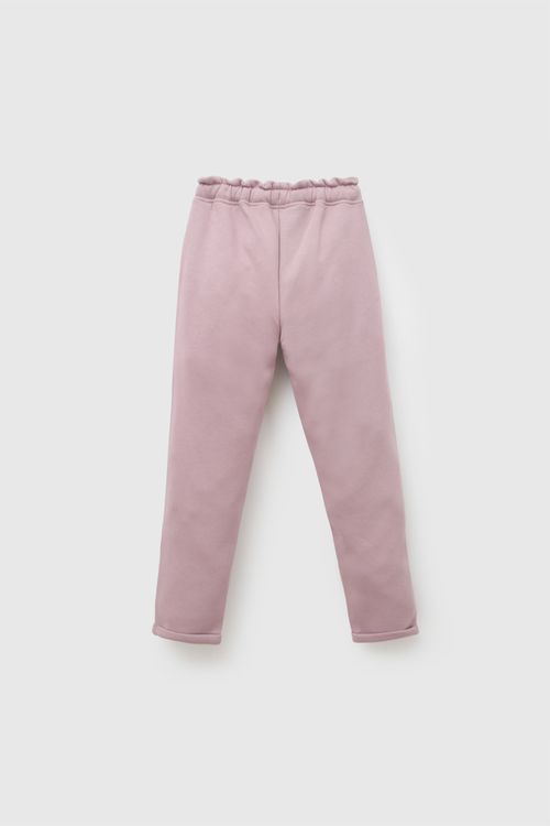 Pantalon buzo niña purpura 3-4A a 12-13A