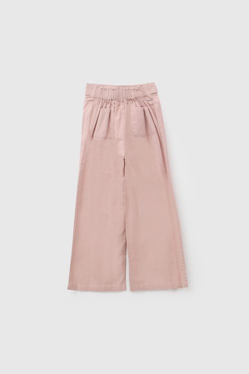 Pantalon culotte niña rosa viejo 3-4A a 12-13A