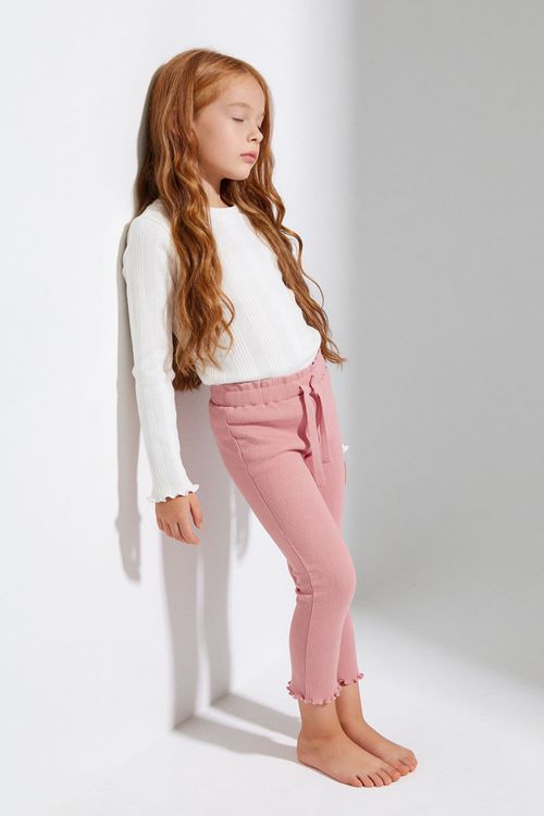 Legging niña rosado 6-9M a 4-5A