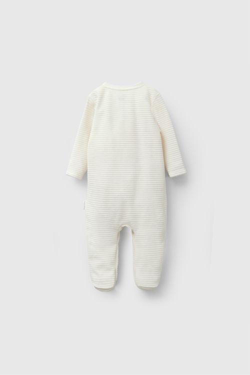 Enterizo plush unisex beige RN a 6-9M