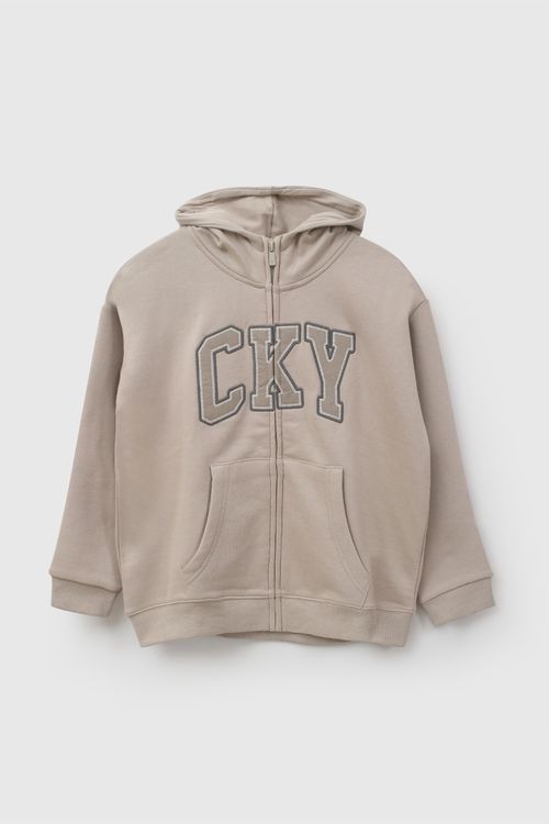 Polera cky niño cafe 3-4A a 12-13A