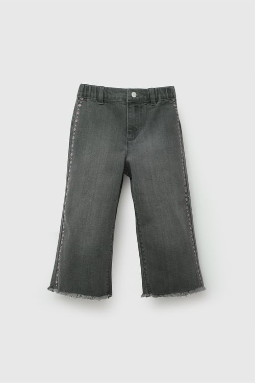Jeans mezclilla niña grafito 6-9M a 4-5A