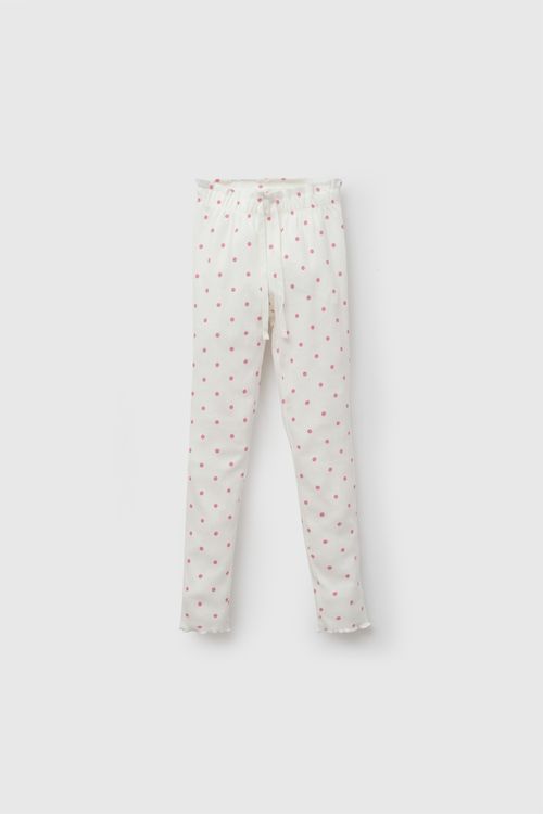 Legging niña crema 3-4A a 12-13A