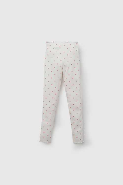 Legging niña crema 3-4A a 12-13A