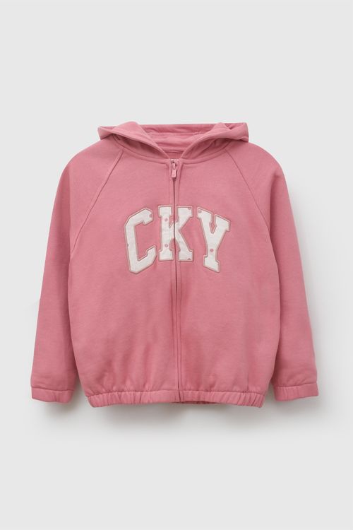 Polera cky niña rosado 3-4A a 12-13A