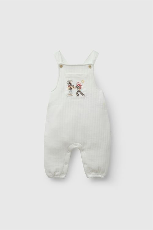 Overol acolchada Disney Toy Story unisex crema RN a 6-9M