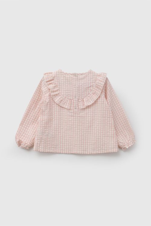 Blusa vuelos niña multicolor 6-9M a 4-5A