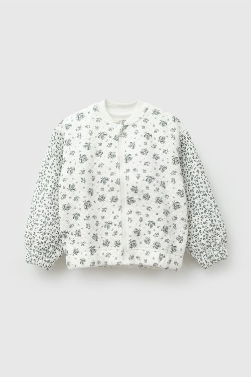 Polera bomber niña multicolor 6-9M a 4-5A