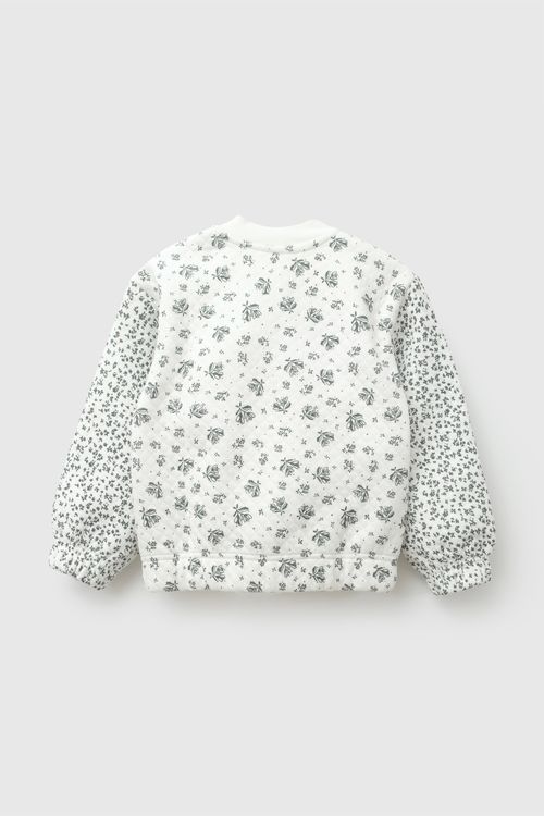 Polera bomber niña multicolor 6-9M a 4-5A