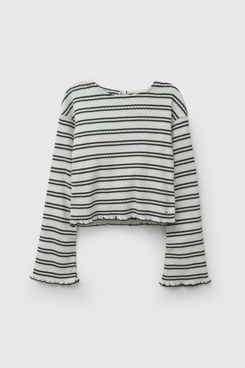 Polo rayas niña marengo 3-4A a 12-13A