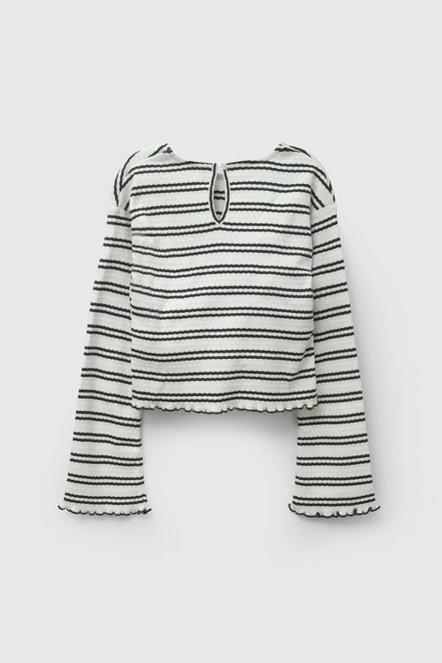 Polo rayas niña marengo 3-4A a 12-13A