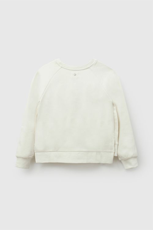 Polera bonjour niña crema 3-4A a 12-13A