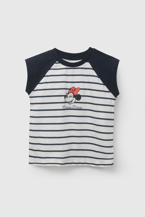 Polo Disney Minnie Mouse niña beige 3-4A a 12-13A
