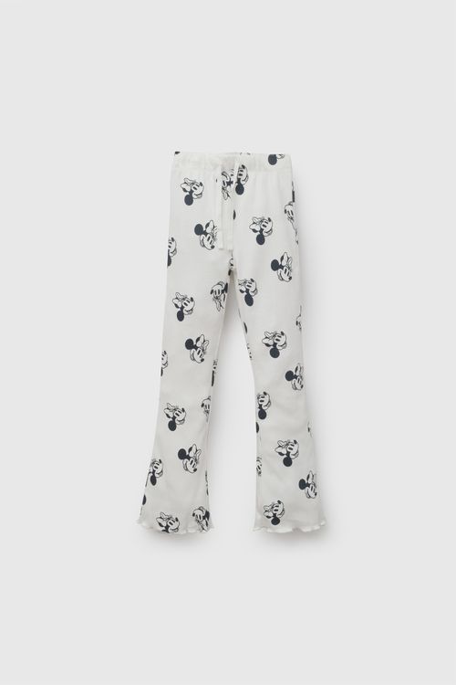 Legging Disney Minnie Mouse niña crema 3-4A a 12-13A