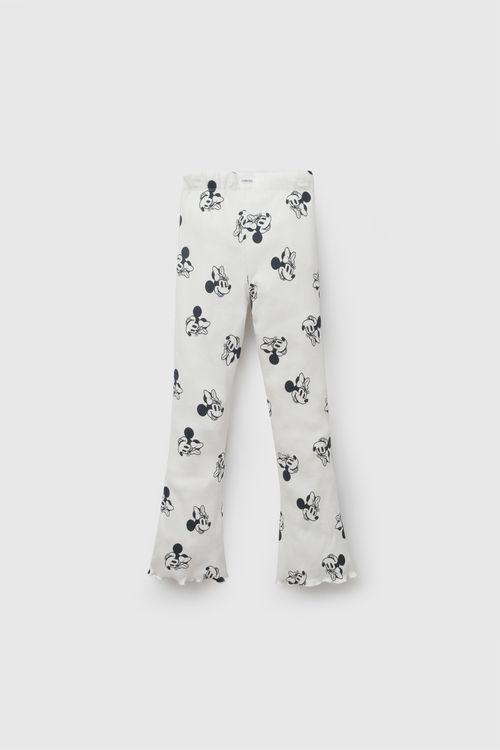 Legging Disney Minnie Mouse niña crema 3-4A a 12-13A