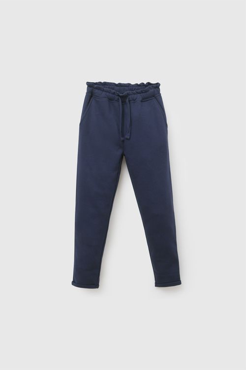 Pantalon buzo niña azul marino 3-4A a 12-13A
