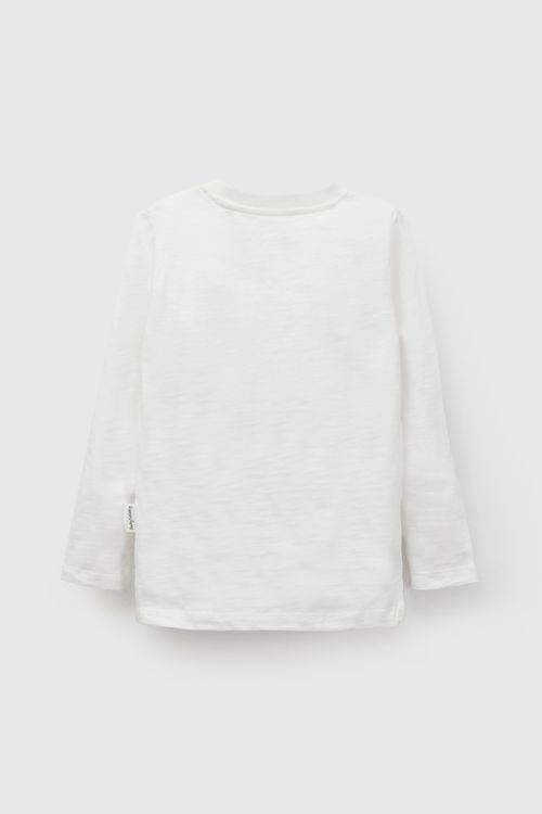 Polo botones niño blanco 6-9M a 4-5A