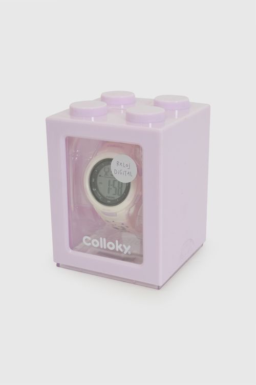 Reloj niña beige tu