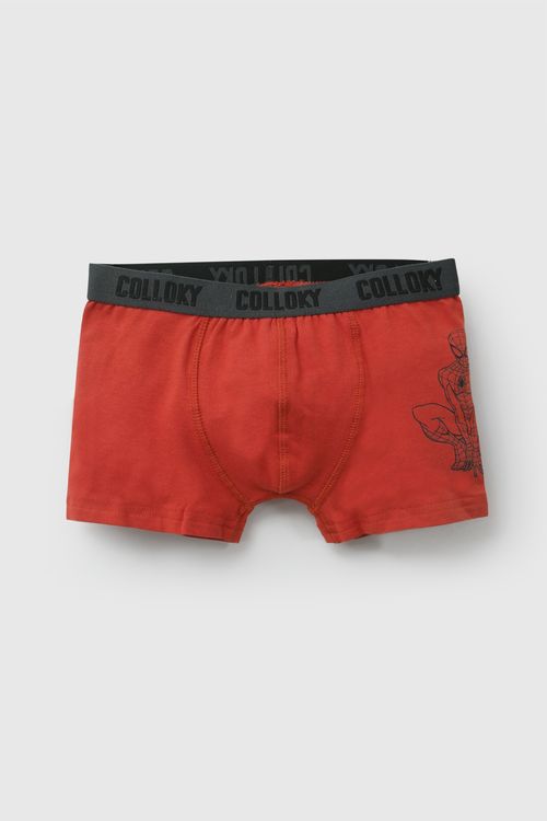 Pack 3 Boxer Marvel Spiderman elasticado niño negro 2/3A a +12A