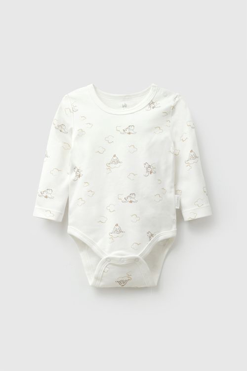 Pack 3 Body Disney Winnie The Pooh algodón unisex blanco 0M a 18/24M