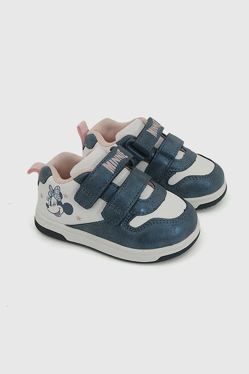 Zapatilla velcro minnie niña multicolor 18-21