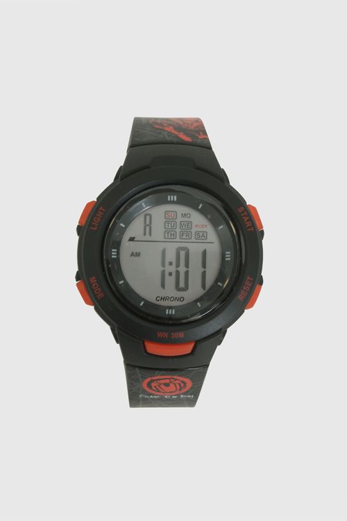 Reloj Marvel Spiderman niño negro
