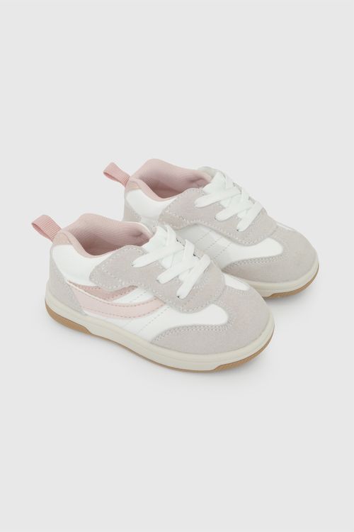 Zapatilla urbana niña primeros pasos blanco 18-21