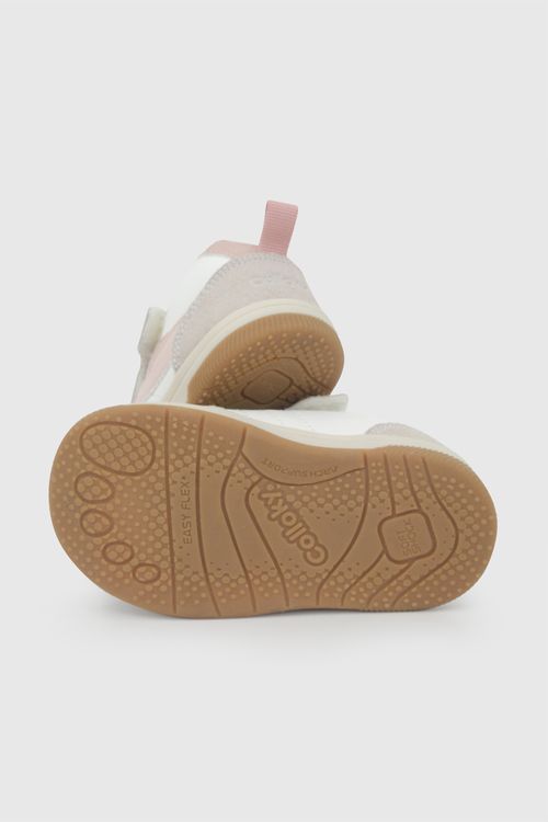 Zapatilla urbana niña primeros pasos blanco 18-21
