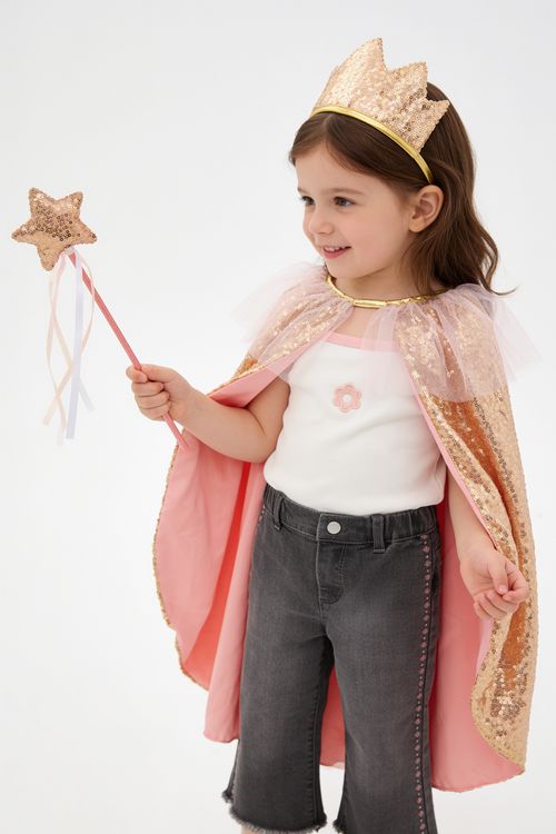 Disfraz princesa niña multicolor