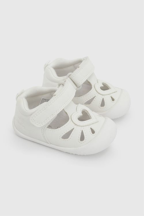 Sandalia velcro niña blanco 17-20