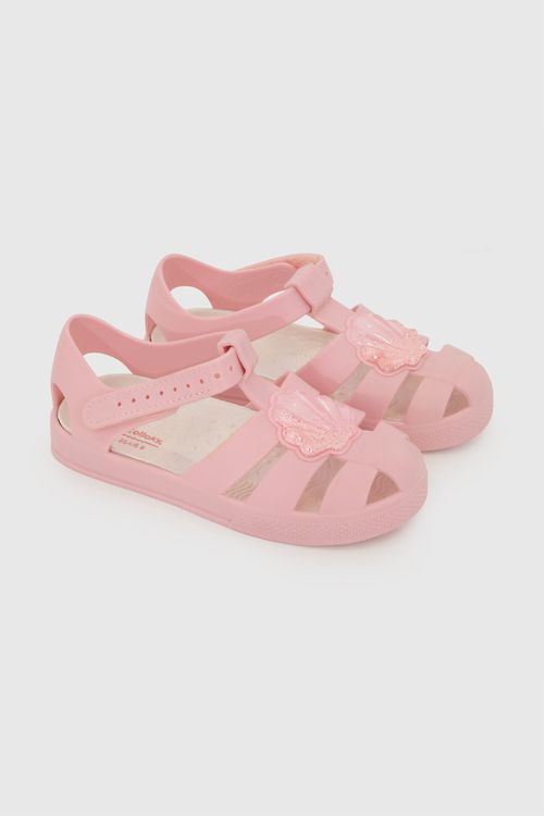 Sandalia jelly niña rosado 21-27