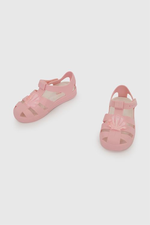Sandalia jelly niña rosado 21-27