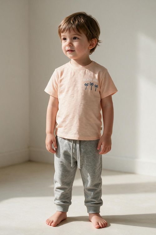 Polo beach vibes niño naranjo 6-9M a 4-5A