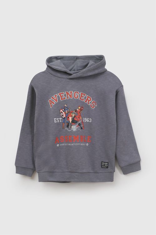 Polera Marvel Avengers niño celeste 3-4A a 12-13A