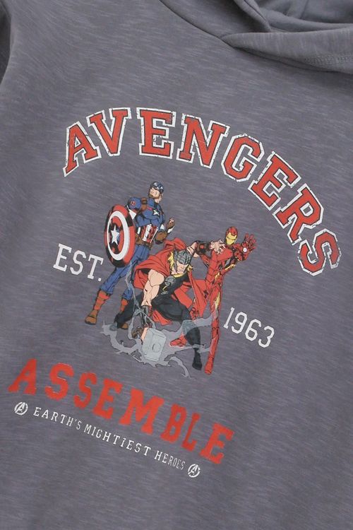 Polera Marvel Avengers niño celeste 3-4A a 12-13A