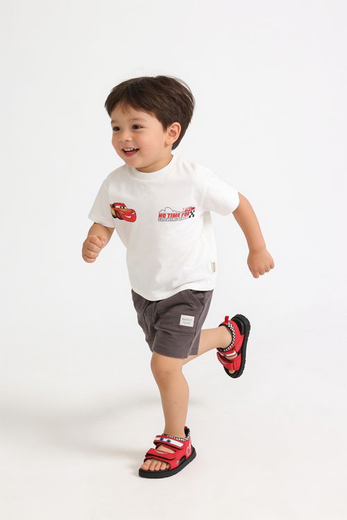 Polo Disney Cars niño blanco 6-9M a 4-5A